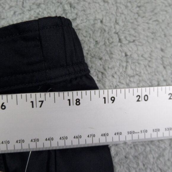 Cherokee Women's Workwear Revolution Black Mid Rise Drawstring Scrub Pants WW005 - Picture 3 of 10